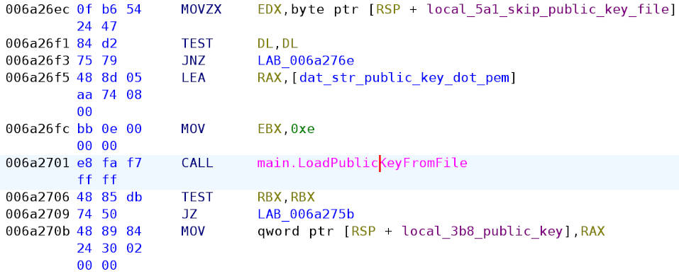 main.runit loads a public key from public_key.pem if local_5a1_skip_public_key_file is not zero