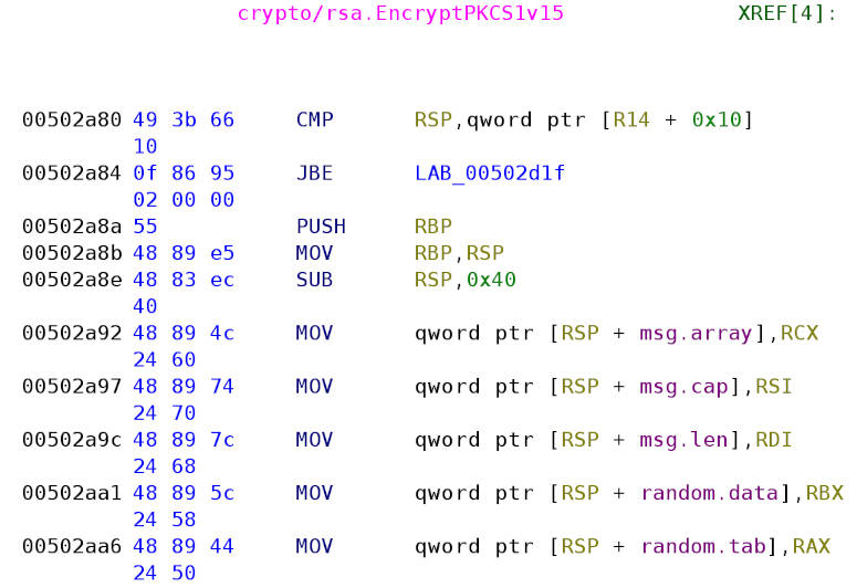 Ghidra incorrectly labeled stack variables obtained from RCX, RSI and RDI registers